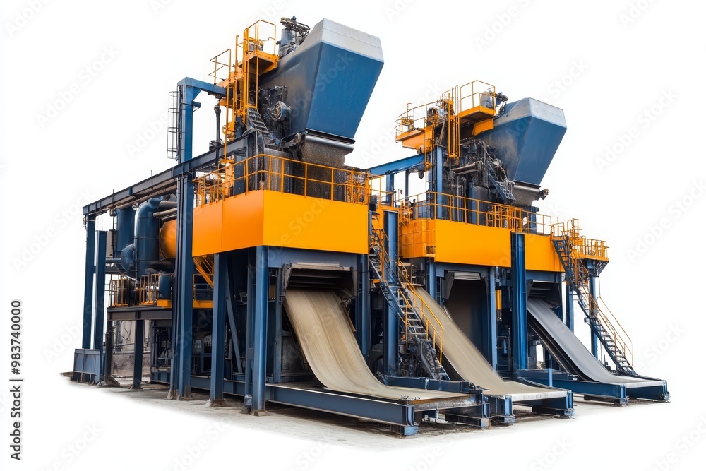Industrial shot blasting machine for surface preparation of metal parts, a powerful and efficient process for removing rust, paint, and other contaminants. Industrial shot blasting machine for surface preparation of metal parts, a powerful and efficient process for removing rust, paint, and other contaminants.