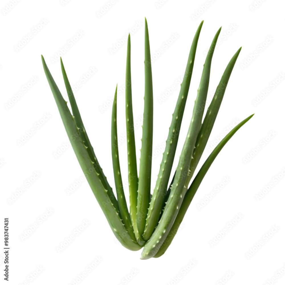 custom made wallpaper toronto digitalAloe Vera slice with splash isolated on white and transparent background. PNG cutout.