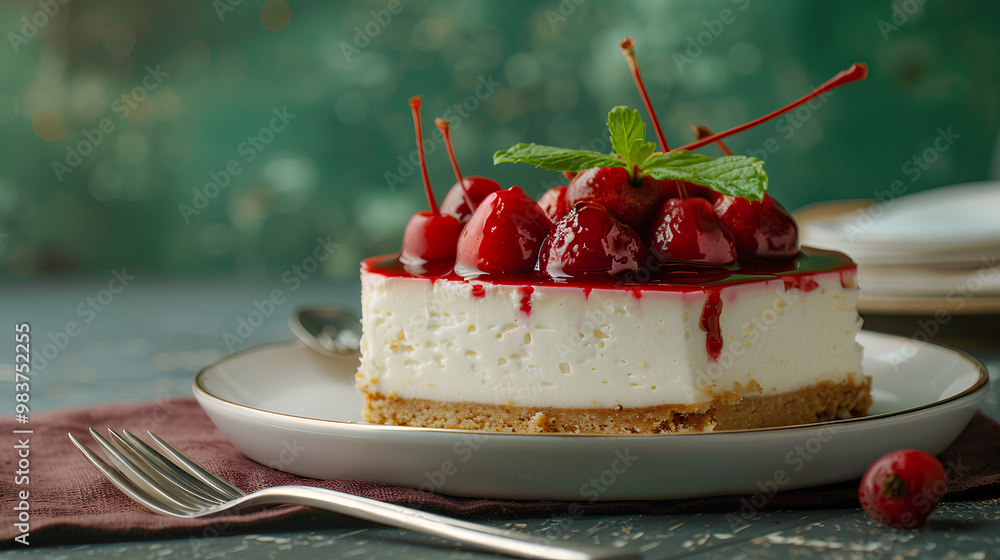 delicious cheesecake cake on the table delicious cheesecake cake on the table