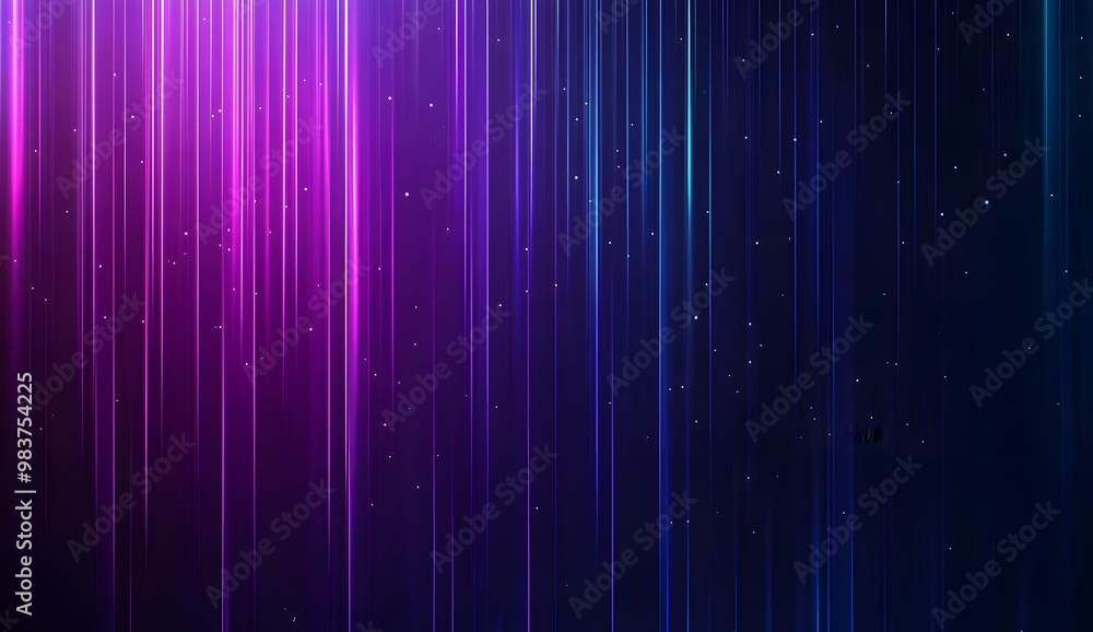 Blue and purple background with glowing neon light Blue and purple background with glowing neon light