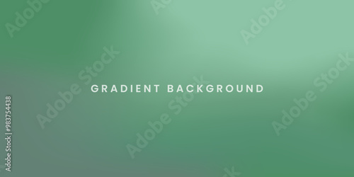 Green Gradient background abstract presentation template