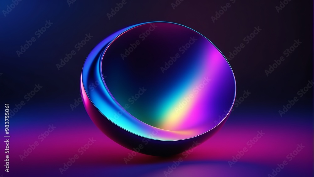 Abstract iridescent Holographic background, Modern Wallpaper Design Illustration Abstract iridescent Holographic background, Modern Wallpaper Design Illustration