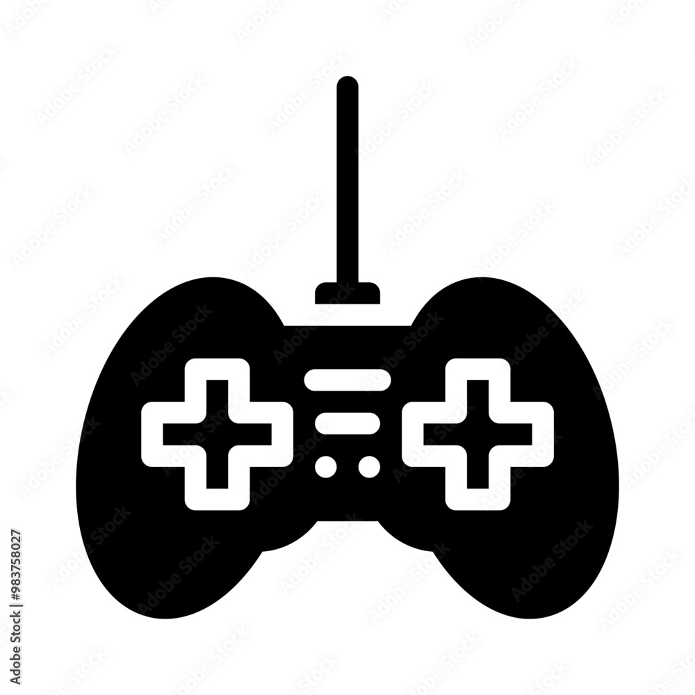 joystick glyph icon joystick glyph icon