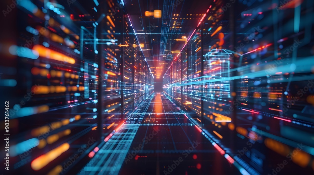 custom made wallpaper toronto digitalA digital pipeline showcasing data flowing through stages of extraction, transformation, and loading, visually transforming as it moves from one system to another