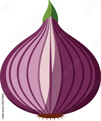 Organic Onion Artwork