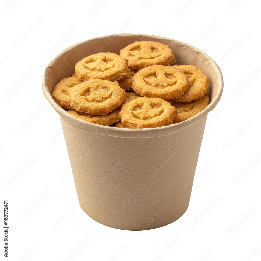 Halloween Pumpkin Cookies in a Box.