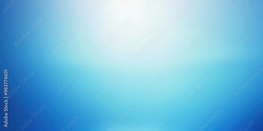 Obraz premium Light blue gradient background for design as banner, ads, and presentation