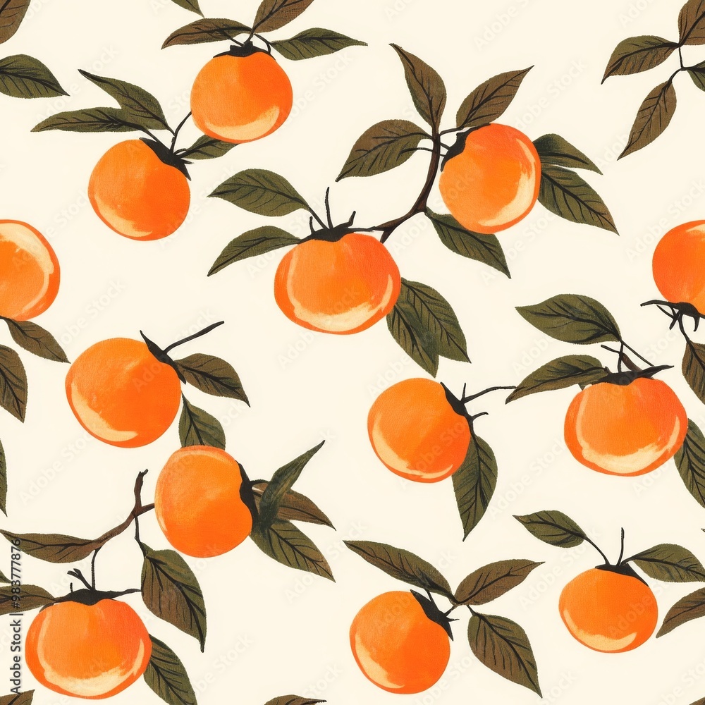240807 41. persimmon pattern banner wallpaper, simple background 240807 41. persimmon pattern banner wallpaper, simple background