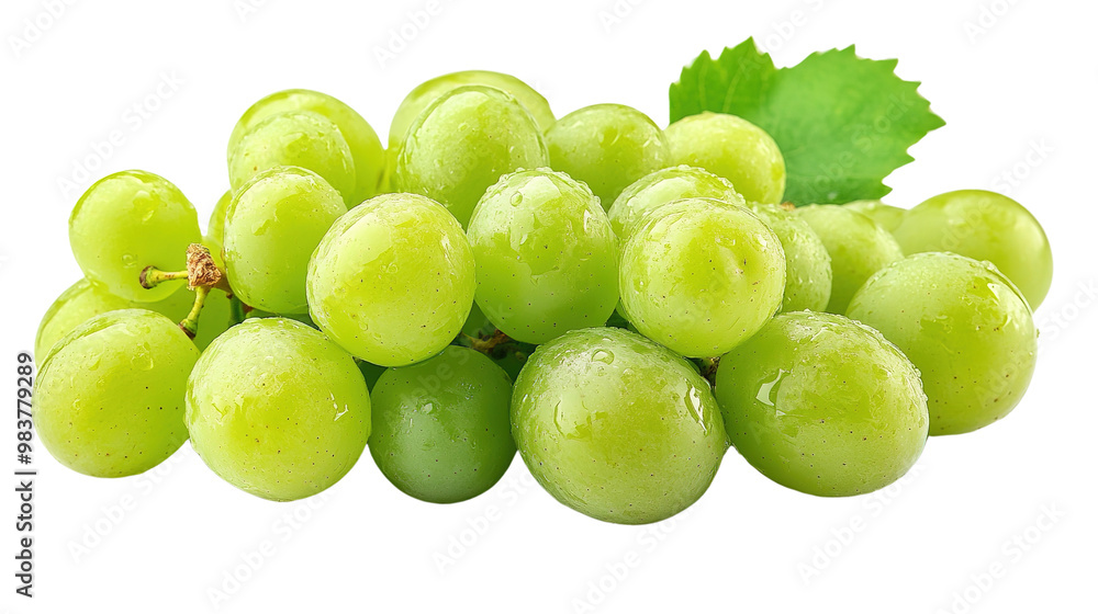 green grapes isolated on white background green grapes isolated on white background