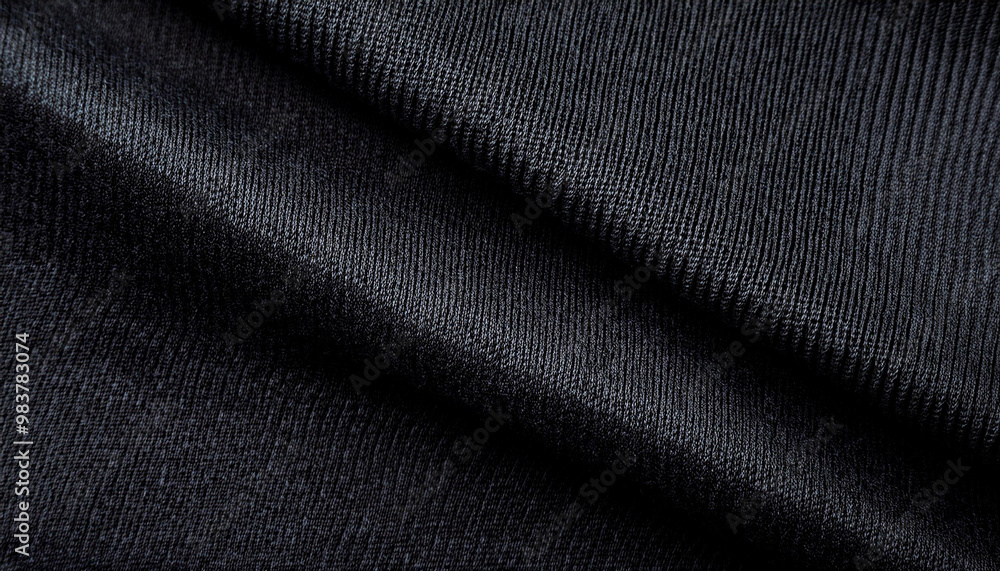 closeup black fabric texture background closeup black fabric texture background