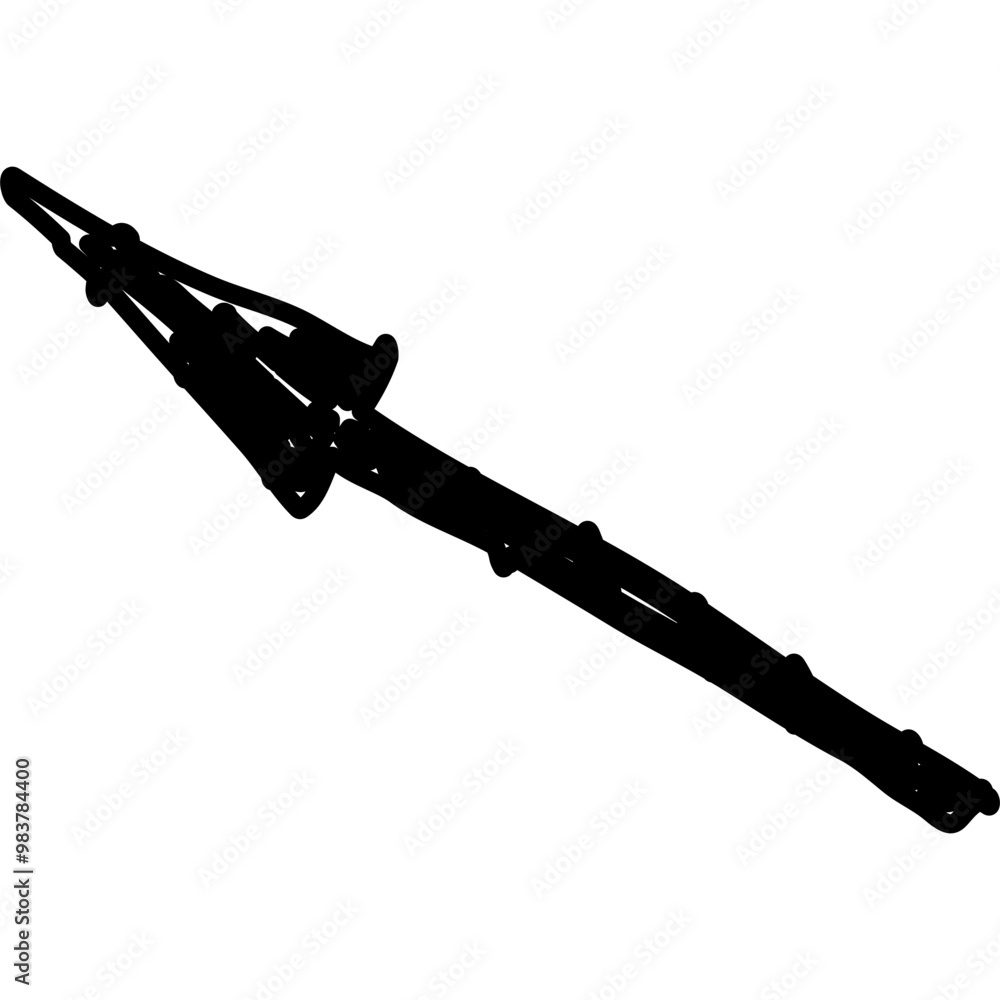 Single isolated icon with outline style icon on white background