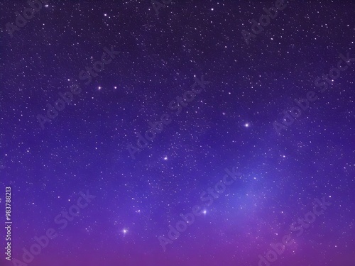 Ethereal Milky Way Purple Night Sky and Stars smooth textured background