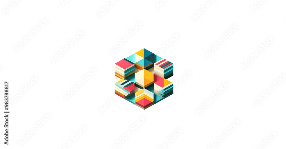 Vibrant Colorful Geometric Shapes with Triangles Abstract PNG transparent Modern Design Stock Image Vibrant Colorful Geometric Shapes with Triangles Abstract PNG transparent Modern Design Stock Image