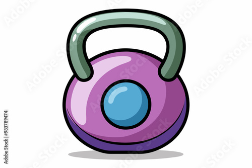 weight lifting dumbbell icon