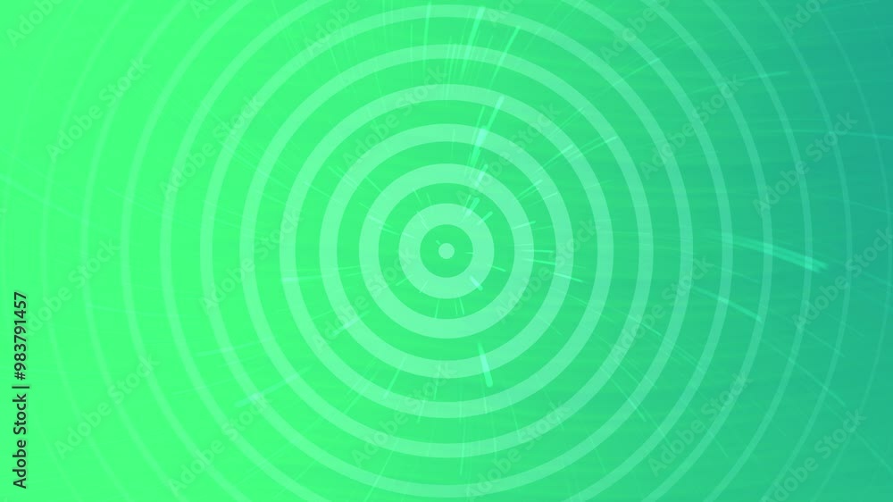 Green Circular Abstract Background Loop Animation. Green Circular Abstract Background Loop Animation.