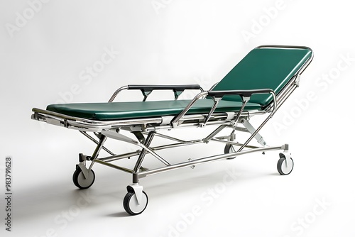 Stretcher isolated on white background