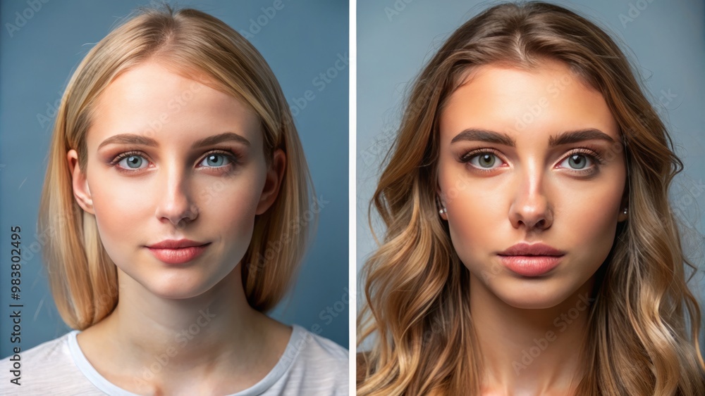 The transformative effects of rhinoplasty are evident in before-and-after images, showcasing substantial enhancements The transformative effects of rhinoplasty are evident in before-and-after images, showcasing substantial enhancements