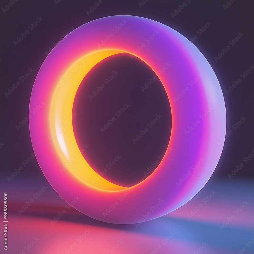 3D Circle Icon: Basic Geometric Shape Illustration Logo 3D Circle Icon: Basic Geometric Shape Illustration Logo