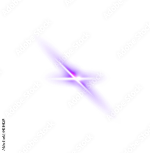 Purple Flare Light