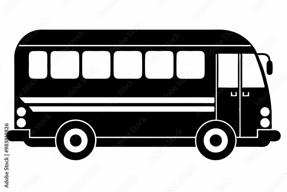 Tour bus silhouette, Tour Bus icon vector illustration, Bus black silhouette vector
Tour bus silhouette, Tour Bus icon vector illustration, Bus black silhouette vector