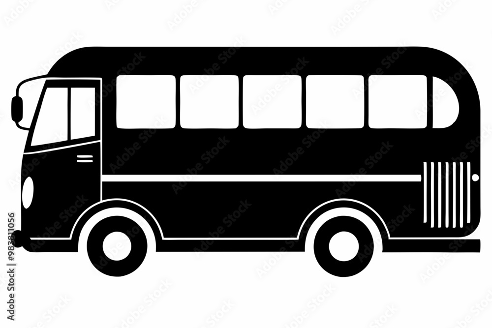 Tour bus silhouette, Tour Bus icon vector illustration, Bus black silhouette vector
Tour bus silhouette, Tour Bus icon vector illustration, Bus black silhouette vector