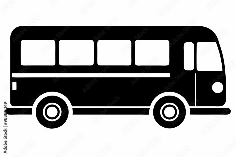 Tour bus silhouette, Tour Bus icon vector illustration, Bus black silhouette vector
Tour bus silhouette, Tour Bus icon vector illustration, Bus black silhouette vector