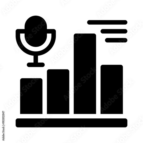 chart glyph icon