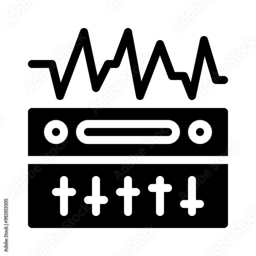 soundboard glyph icon