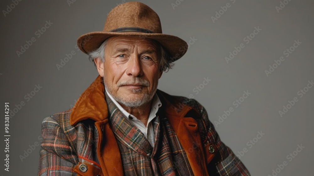 Oktoberfest Senior Man in Traditional Bavarian Clothes Celebrating with Beer - Full Length Portrait on White Background Oktoberfest Senior Man in Traditional Bavarian Clothes Celebrating with Beer - Full Length Portrait on White Background