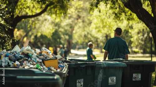 Eco-Conscious Waste Management in the Park