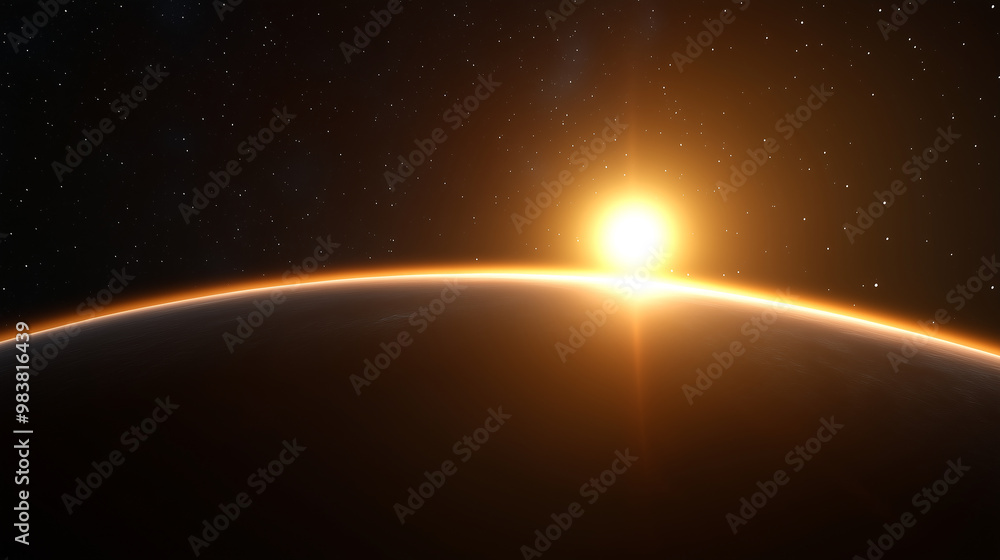 Obraz premium A New Dawn on the Red Planet
