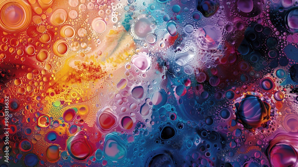Vibrant Abstract Background with Colorful Patterns Vibrant Abstract Background with Colorful Patterns