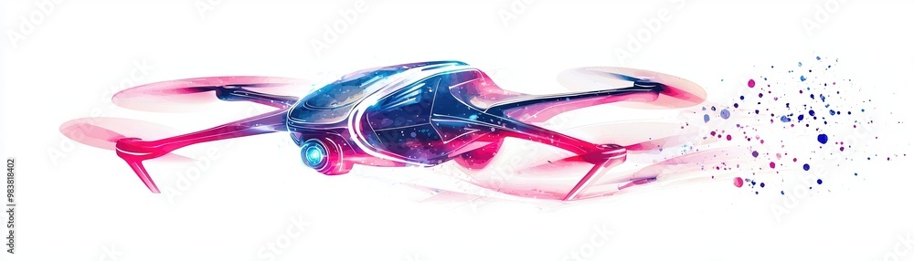 A vibrant and dynamic drone in motion, showcasing modern technology and innovation in aerial photography and videography. A vibrant and dynamic drone in motion, showcasing modern technology and innovation in aerial photography and videography.