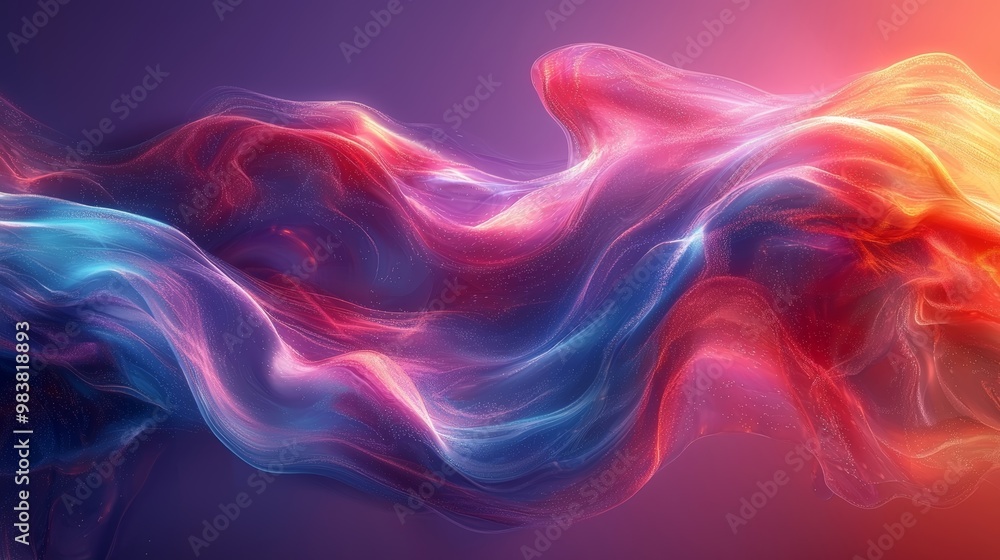 Fototapeta premium Colorful Abstract Waves