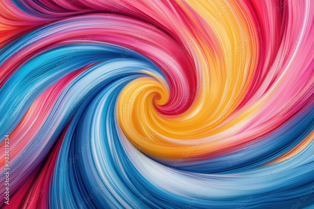 A vibrant image with swirling colors like red, blue, yellow, and pink. A vibrant image with swirling colors like red, blue, yellow, and pink.