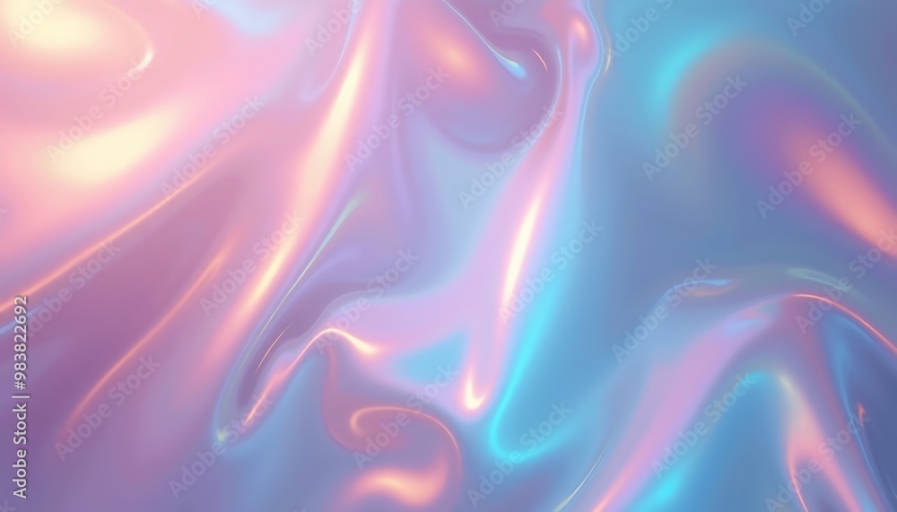 Obraz premium Abstract Modern Holographic Background 