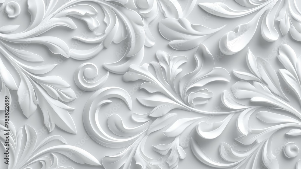 Explore the intricate beauty of white ornate designs in classic architecture, featuring vintage floral plaster and detailed texture. Explore the intricate beauty of white ornate designs in classic architecture, featuring vintage floral plaster and detailed texture.