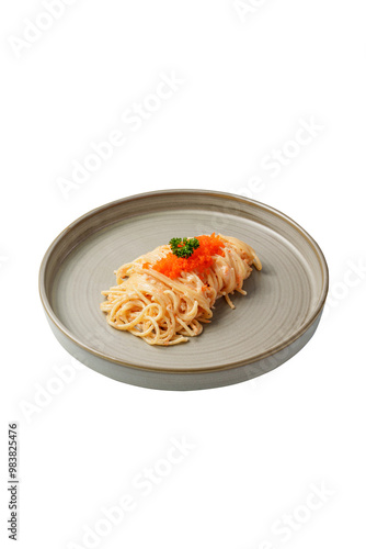 spaghetti with shimp