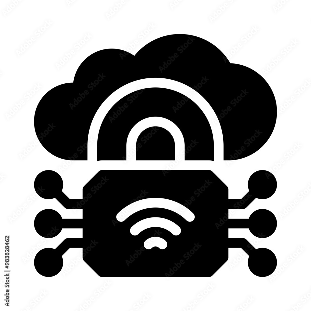security glyph icon
