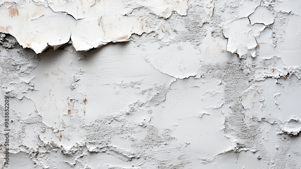 Peeling Paint on Old Wall Grey White Abstract Texture Background, Black and White Pattern Minimalist Monotone Gray Wallpaper Design Backdrop Concept Peeling Paint on Old Wall Grey White Abstract Texture Background, Black and White Pattern Minimalist Monotone Gray Wallpaper Design Backdrop Concept
