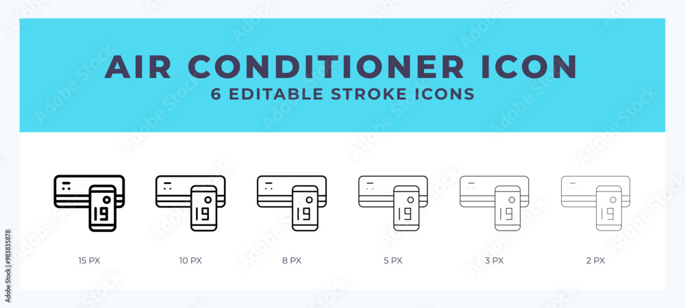 Air conditioner line icon. High quality icon symbol for web design. App Air conditioner line icon. High quality icon symbol for web design. App