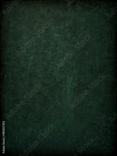 Dark green chalkboard background texture.