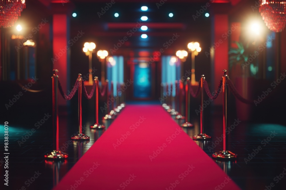 Elegant black-tie gala entrance Elegant black-tie gala entrance