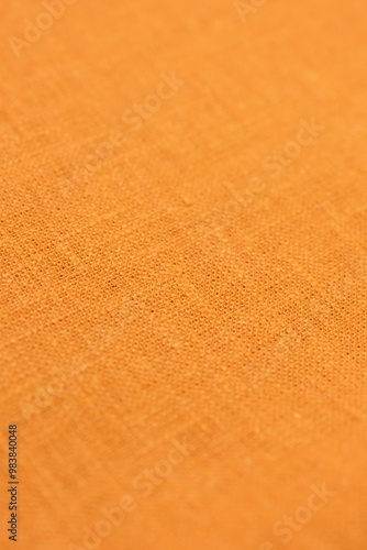 Quadro su tela orange hemp viscose natural fabric cloth color, sackcloth rough texture of texti
