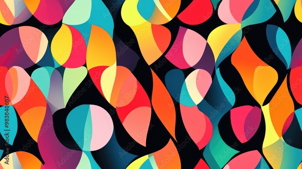 Vibrant Multicolor Pattern Background Stylish Wallpaper Vibrant Multicolor Pattern Background Stylish Wallpaper