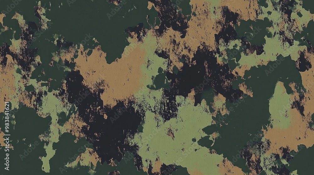 Camouflage pattern backdrop Camouflage pattern backdrop