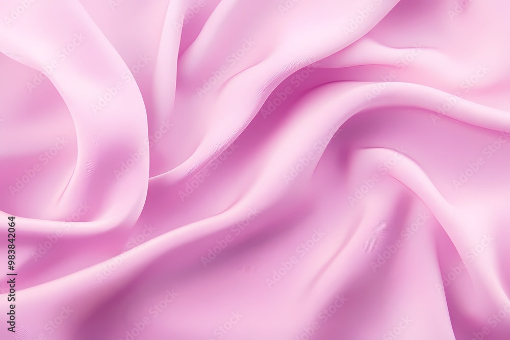 Fototapeta premium Soft Pink Silk Fabric Texture Background