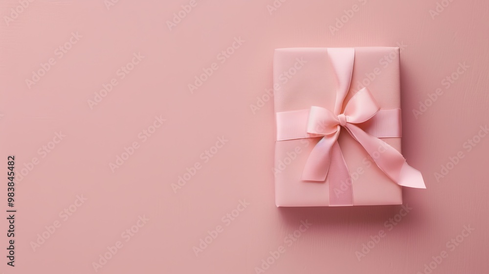 Flat lay photography of a pink gift certificate background with ample copy space, perfect for promotions, event invitations, or marketing materials highlighting special offers and elegant designs in a Flat lay photography of a pink gift certificate background with ample copy space, perfect for promotions, event invitations, or marketing materials highlighting special offers and elegant designs in a