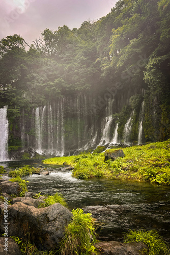 Shiraito falls Fujinomiya Japan August 2024