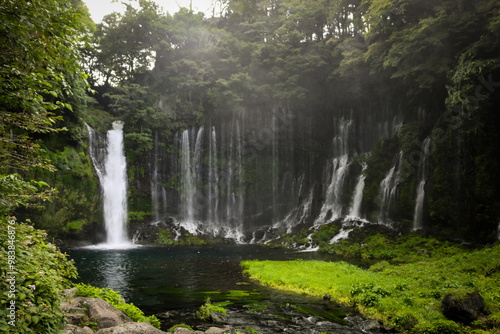Shiraito falls Fujinomiya Japan August 2024